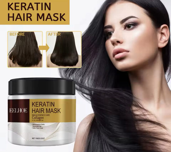 Universāla matu maska ar kolagēnu – 100% mirdzoši mati + dāvanā barojošs matu serums!